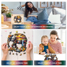 Elephant Eden Wooden Jigsaw Puzzle - KAAYEE Puzzle