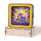 Elephant Family Time Night Light - KAAYEE Puzzle