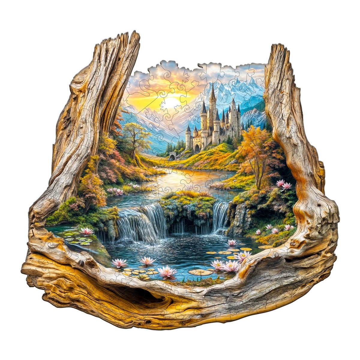 Enchanted Frame - 2 Wooden Jigsaw Puzzle - KAAYEE Puzzle