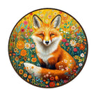 Fantasy Garden Guardian - Fox Wooden Jigsaw Puzzle - KAAYEE Puzzle