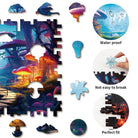 Fantasy World Wooden Jigsaw Puzzle - KAAYEE Puzzle