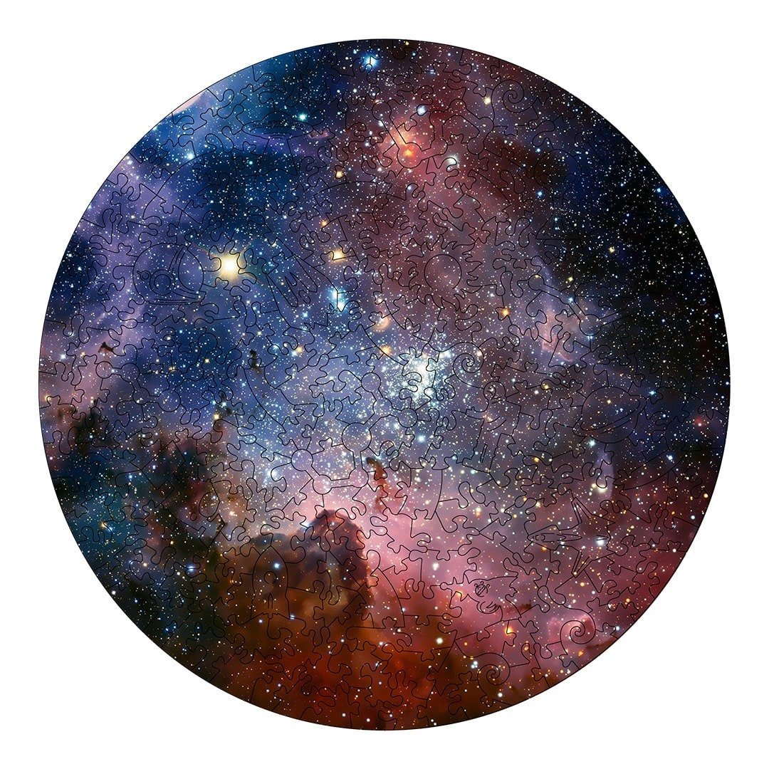 FASCINATING NEBULA Wooden Jigsaw Puzzle - KAAYEE Puzzle