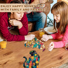 Feline Mosaic Wooden Jigsaw Puzzle - KAAYEE Puzzle