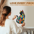 Feline Mosaic Wooden Jigsaw Puzzle - KAAYEE Puzzle
