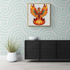 Flame born Phoenix Wooden Jigsaw Puzzle - KAAYEE Puzzle