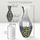 Floral Pattern 3D Vase Puzzle Kit - KAAYEE Puzzle