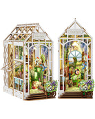 DIY Book Nook Kit,3D Wooden Puzzle