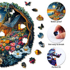Flower Sea House Wooden Jigsaw Puzzle - KAAYEE Puzzle