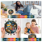 Flower Sea House Wooden Jigsaw Puzzle - KAAYEE Puzzle