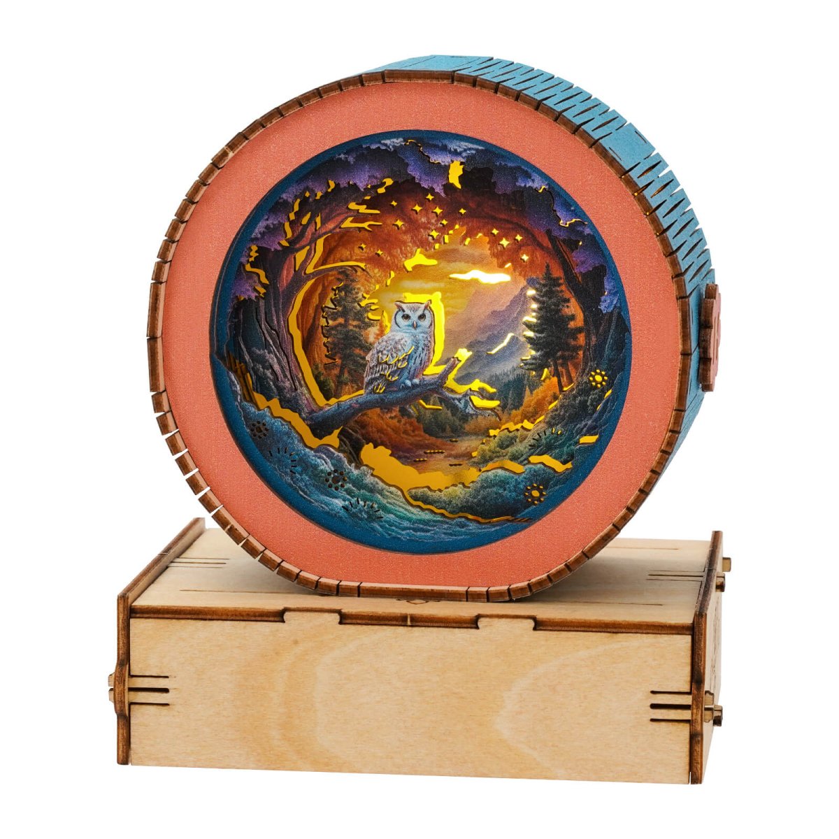 Forest Fantasy Owl Night Light - KAAYEE Puzzle