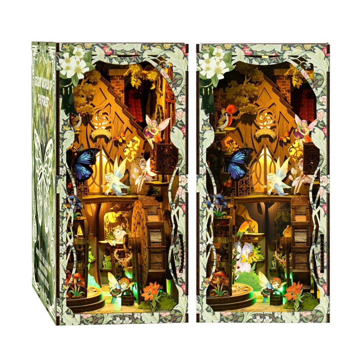 Forest Sanctuary Book Nook Kit - KAAYEE Puzzle