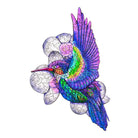 FREE HUMMINGBIRD Wooden Jigsaw Puzzle - KAAYEE Puzzle