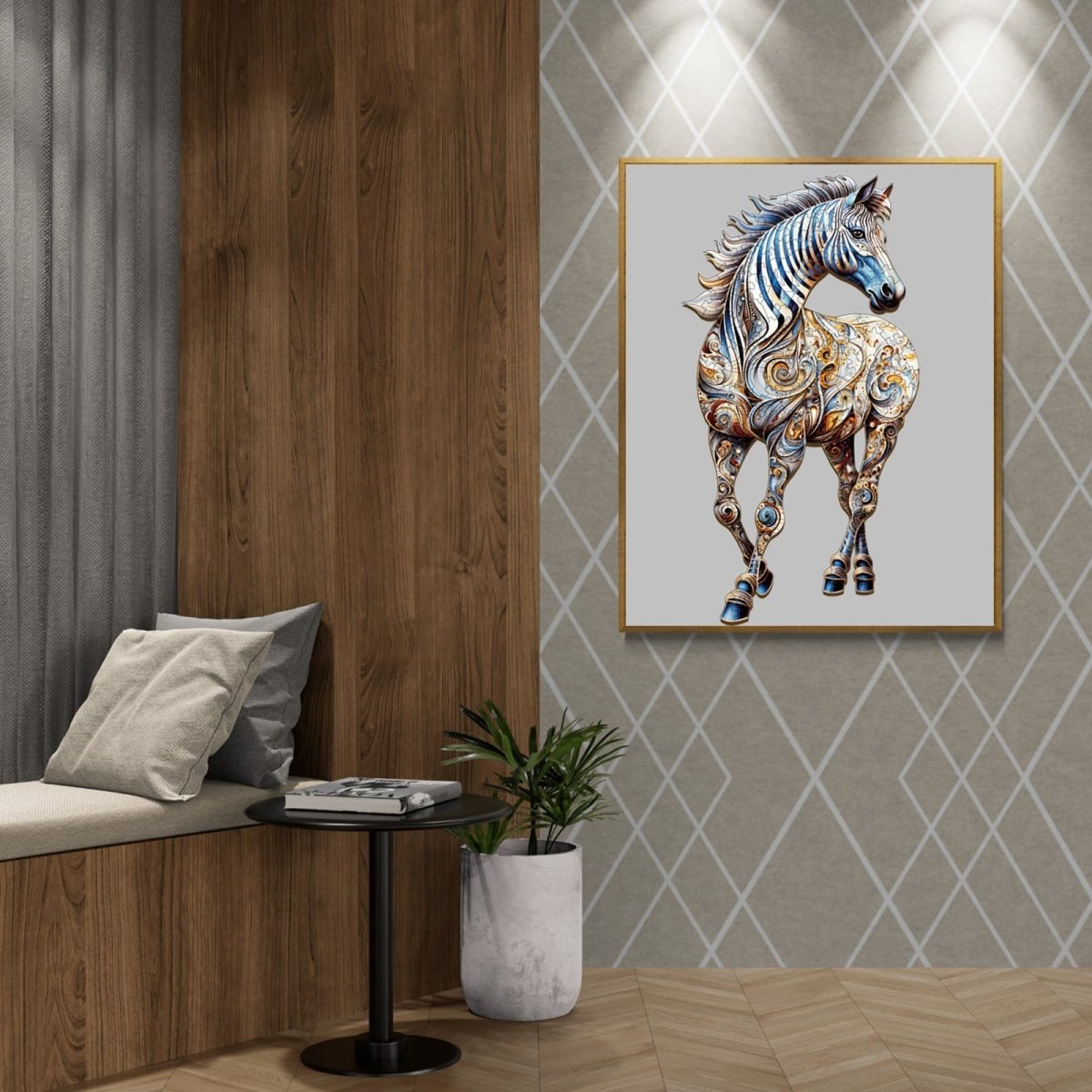 Free Zebra Wooden Jigsaw Puzzle - KAAYEE Puzzle