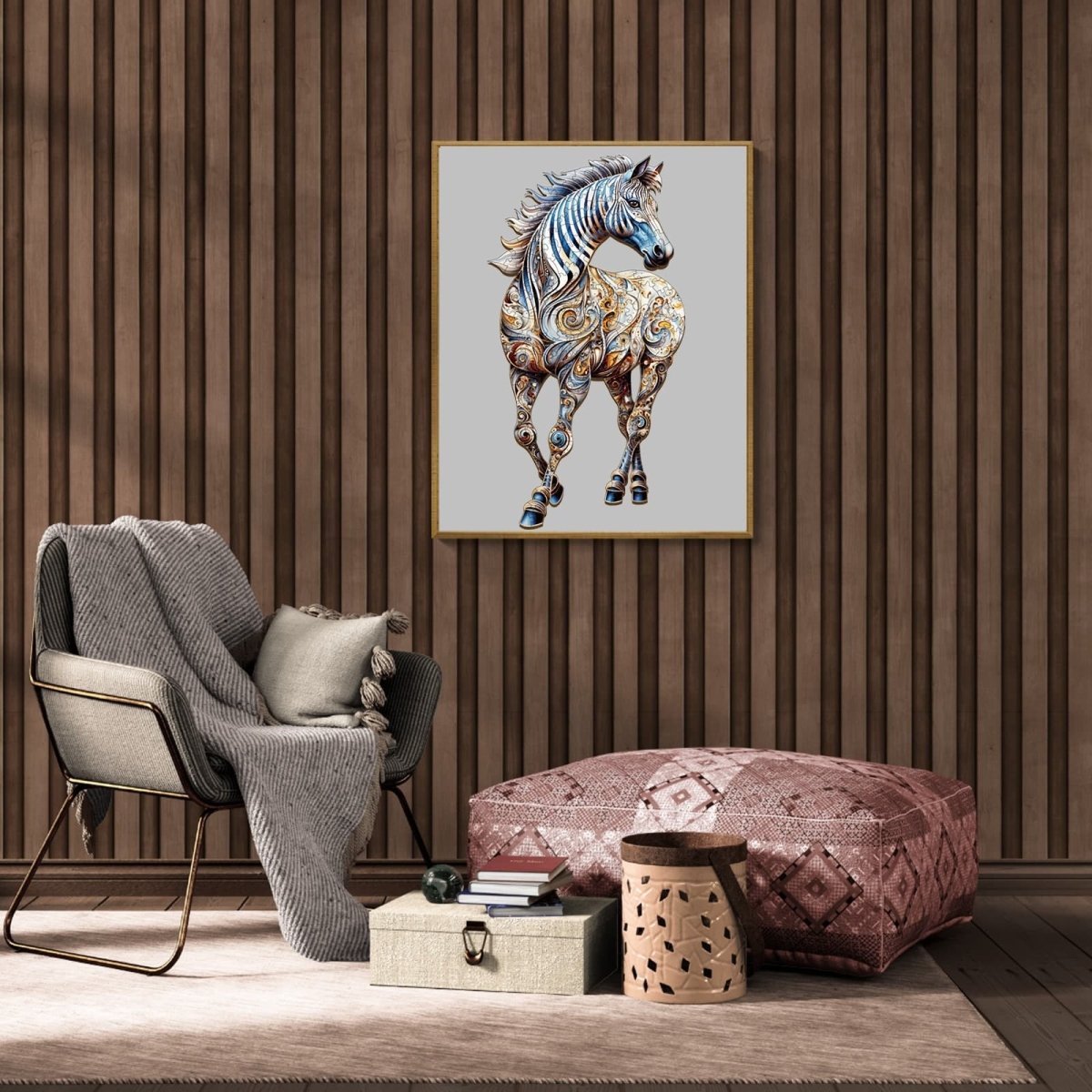 Free Zebra Wooden Jigsaw Puzzle - KAAYEE Puzzle
