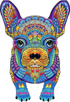 FRENCH BULLDOG Wooden Jigsaw Puzzle - KAAYEE Puzzle