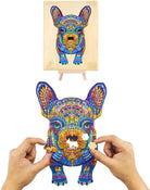 FRENCH BULLDOG Wooden Jigsaw Puzzle - KAAYEE Puzzle