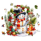 Frosty the Snowman Wooden Jigsaw Puzzle - KAAYEE Puzzle