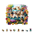Garden Puppy Wooden Jigsaw Puzzle - KAAYEE Puzzle