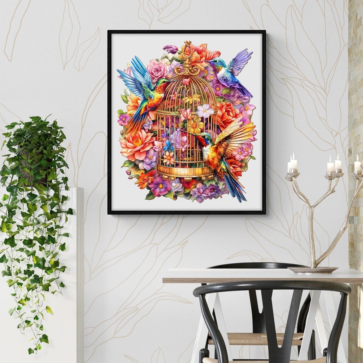 Garden Symphony Wooden Jigsaw Puzzle - KAAYEE Puzzle