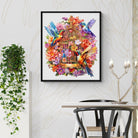 Garden Symphony Wooden Jigsaw Puzzle - KAAYEE Puzzle