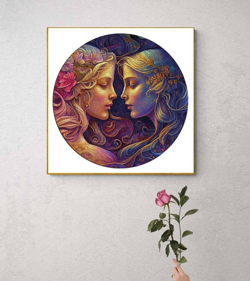 Gemini Wooden Jigsaw Puzzle - KAAYEE Puzzle