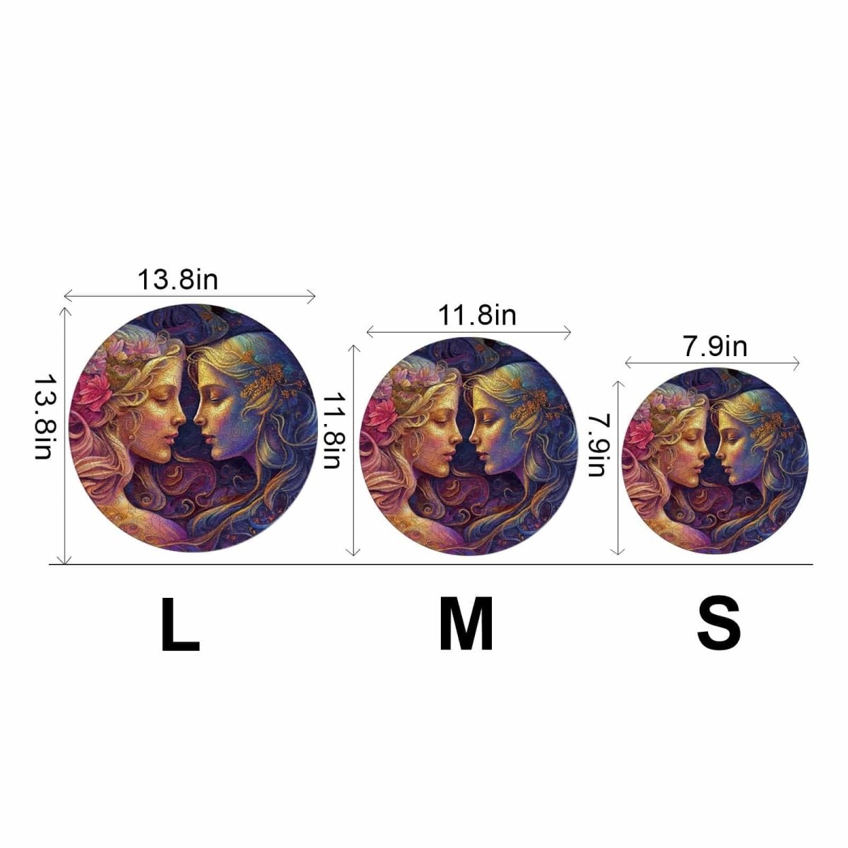 Gemini Wooden Jigsaw Puzzle - KAAYEE Puzzle