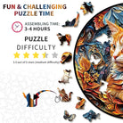 Gentle Kitten Wooden Jigsaw Puzzle - KAAYEE Puzzle