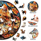 Gentle Kitten Wooden Jigsaw Puzzle - KAAYEE Puzzle