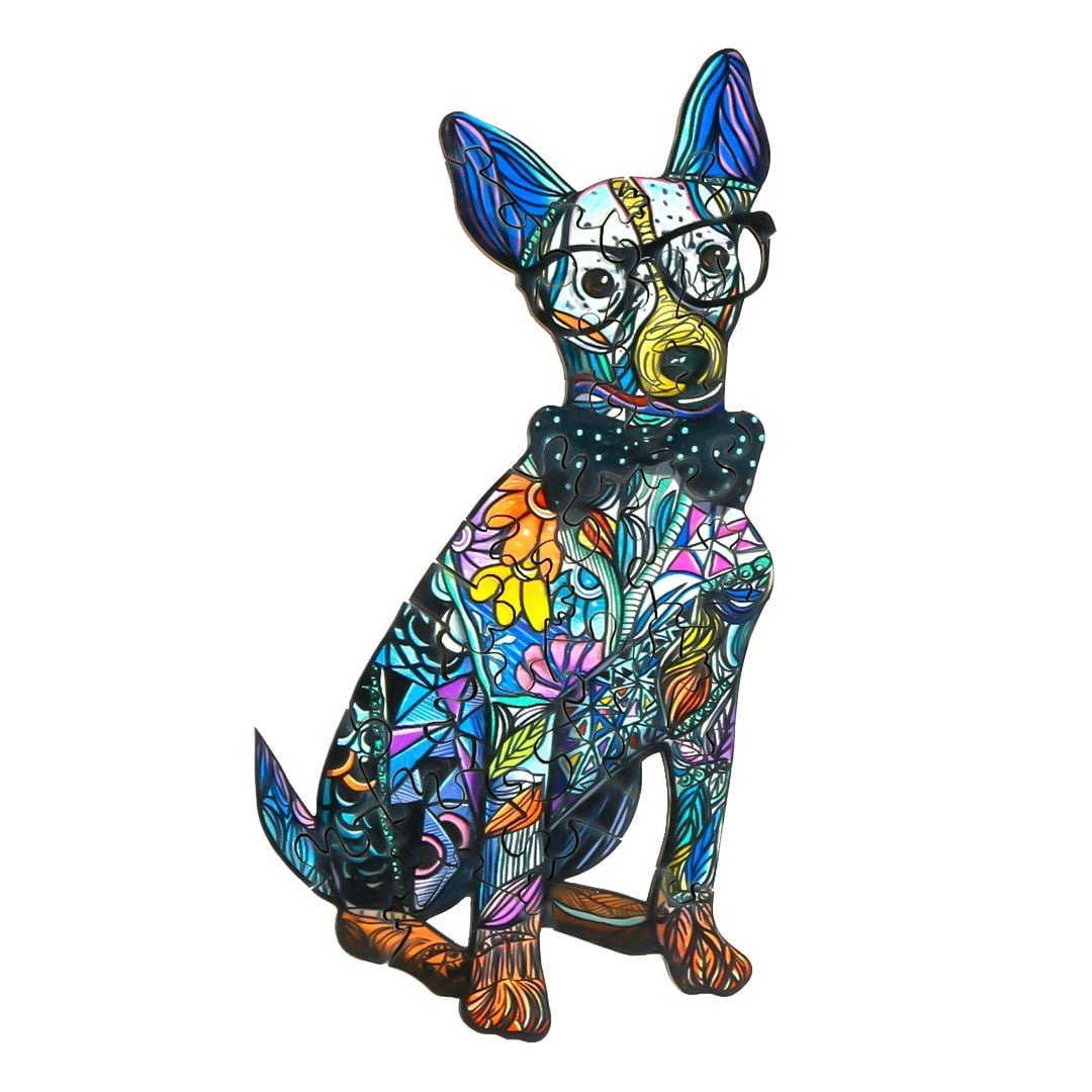 GENTLEMEN DOG Wooden Jigsaw Puzzle - KAAYEE Puzzle