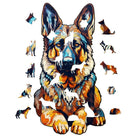 German Shepherd Wooden Jigsaw Puzzle - KAAYEE Puzzle