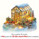 Glacier greenhouse Wooden Jigsaw Puzzle - KAAYEE Puzzle