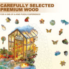 Glacier greenhouse Wooden Jigsaw Puzzle - KAAYEE Puzzle