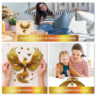 Golden Feather Phoenix Wooden Jigsaw Puzzle - KAAYEE Puzzle