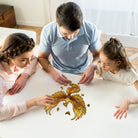 Golden Feather Phoenix Wooden Jigsaw Puzzle - KAAYEE Puzzle