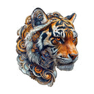 Golden mechanical tiger Wooden Jigsaw Puzzle - KAAYEE Puzzle