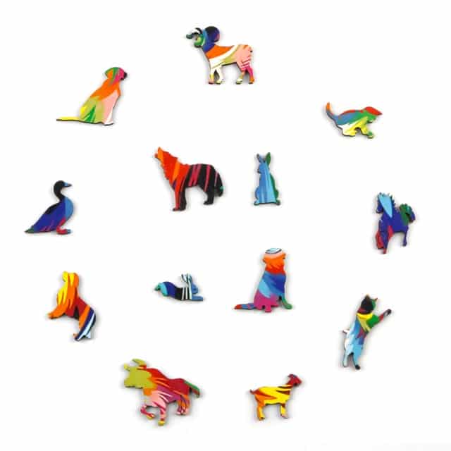 GOLDEN RETRIEVER Wooden Jigsaw Puzzle - KAAYEE Puzzle