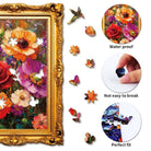 Gorgeous Decorative Blooms Wooden Jigsaw Puzzle - KAAYEE Puzzle