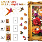 Gorgeous Decorative Blooms Wooden Jigsaw Puzzle - KAAYEE Puzzle