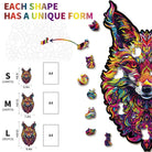 Gorgeous Fox Wooden Jigsaw Puzzle - KAAYEE Puzzle