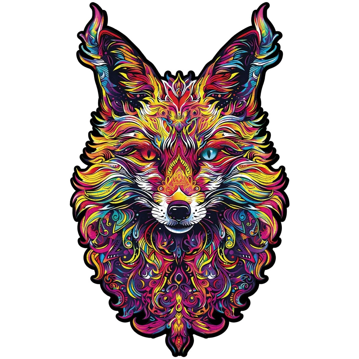 Gorgeous Fox Wooden Jigsaw Puzzle - KAAYEE Puzzle