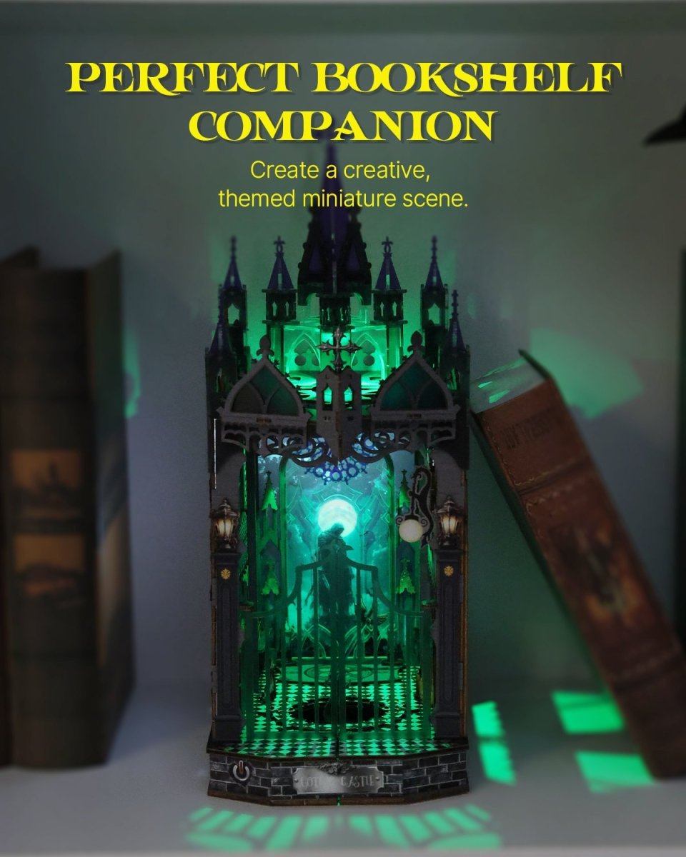 Gothic Castle Book Nook Kit - KAAYEE Puzzle