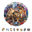 Gray wolf —My wish Wooden Jigsaw Puzzle - KAAYEE Puzzle