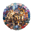 Gray wolf —My wish Wooden Jigsaw Puzzle - KAAYEE Puzzle