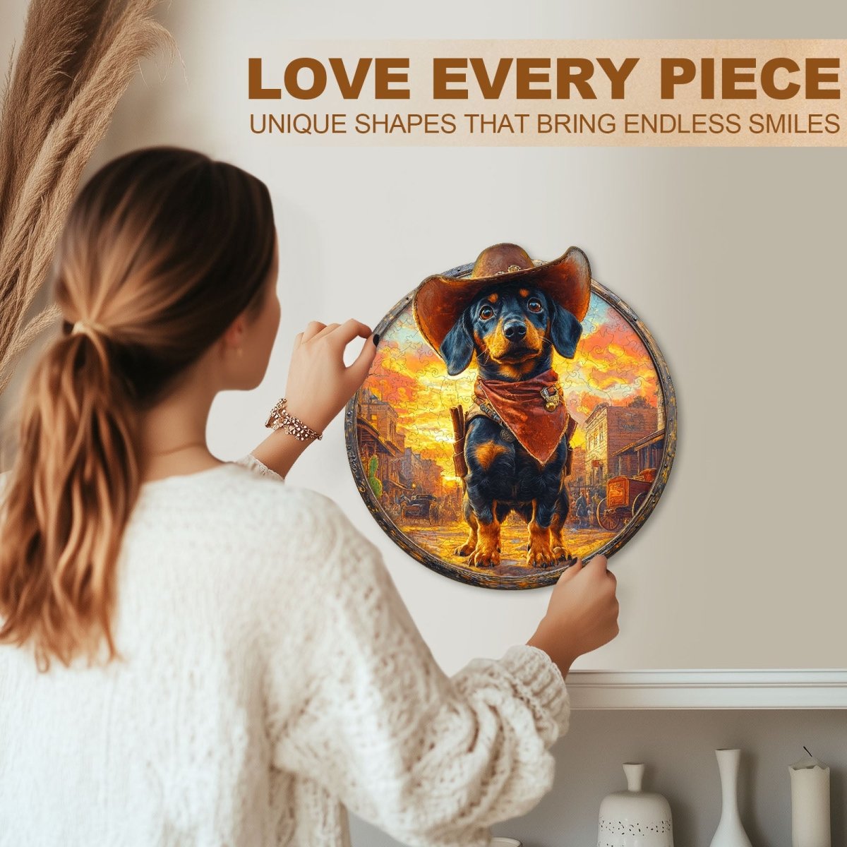 Guardian of the Town Wooden Jigsaw Puzzle - KAAYEE Puzzle