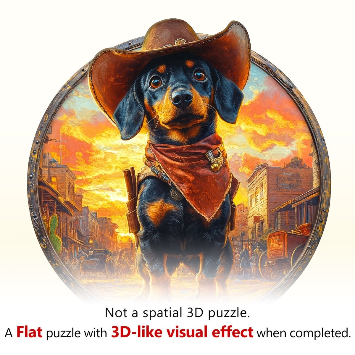 Guardian of the Town Wooden Jigsaw Puzzle - KAAYEE Puzzle