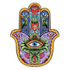 HAND OF FATIMA Wooden Jigsaw Puzzle - KAAYEE Puzzle