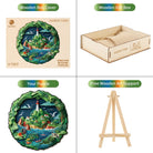 Harbor Town Wooden Jigsaw Puzzle - KAAYEE Puzzle