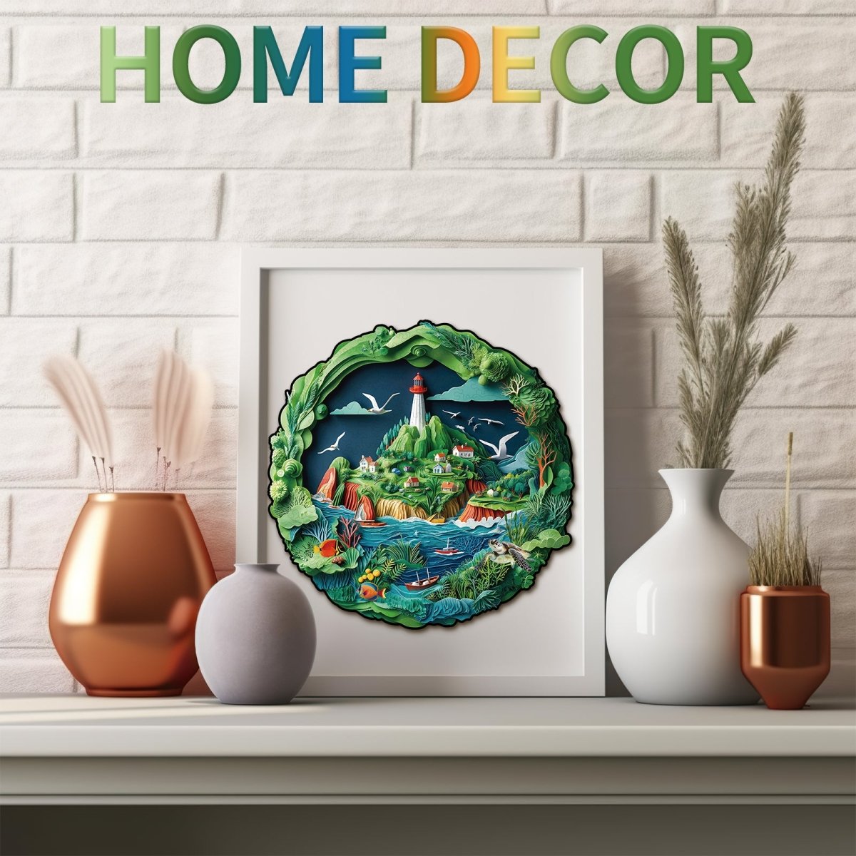 Harbor Town Wooden Jigsaw Puzzle - KAAYEE Puzzle