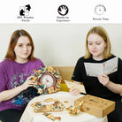 Hummingbird Wooden Clock Kit - KAAYEE Puzzle