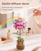 Hydrangea DIY Wooden Flower - KAAYEE Puzzle